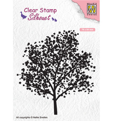 Nellie Snellen Tree Clear Stamp (SIL063)
