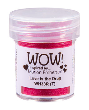 WOW! Love is the Drug Embossing Powder (WH33R)