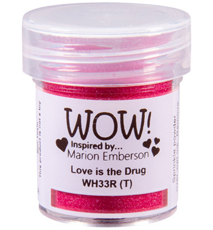 WOW! Love is the Drug Embossing Powder (WH33R)