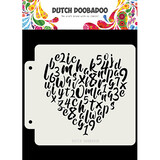 Dutch Doobadoo Mask Art Alphabet Heart (470.715.153)
