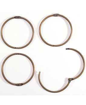 Vaessen Creative Boekbind Ringen Koper 75 mm (2021-106)