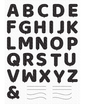 My Favorite Things Pumped-Up Alphabet Clear Stamps (CS-471) My Favorite Things Pumped-Up Alphabet Clear Stamps (CS-471)