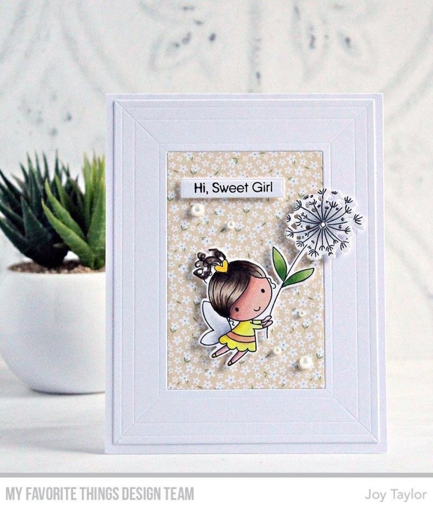 My Favorite Things Flower Fairies Clear Stamps (CS-454)