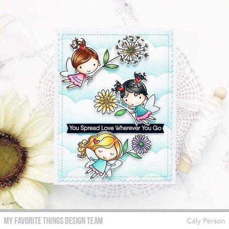 My Favorite Things Flower Fairies Clear Stamps (CS-454)