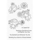 My Favorite Things Flower Fairies Clear Stamps (CS-454)