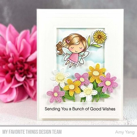 My Favorite Things Flower Fairies Clear Stamps (CS-454)