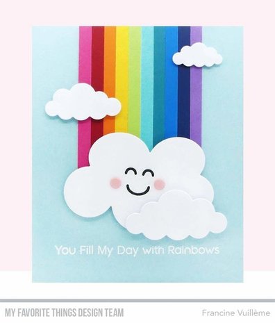 My Favorite Things Die-namics Straight-Up Rainbow (MFT-1721) My Favorite Things Die-namics Straight-Up Rainbow (MFT-1721)