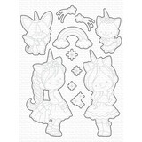 My Favorite Things Die-namics Unicorns and Glitter (MFT-1725)