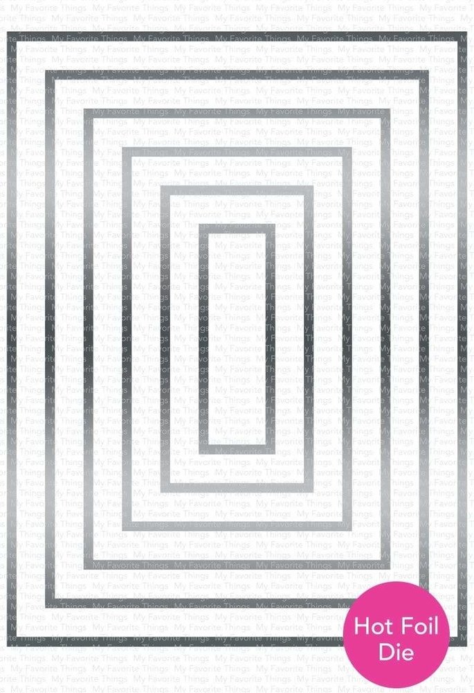 My Favorite Things Impressive Die-Namics Foiled Frames Rectangle (MFT-1720) My Favorite Things Impressive Die-Namics Foiled Frames Rectangle (MFT-1720)