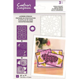 Crafter's Companion Dahlia Delight Layering Kaleidoscope Stencils (CC-STEN-DAH)