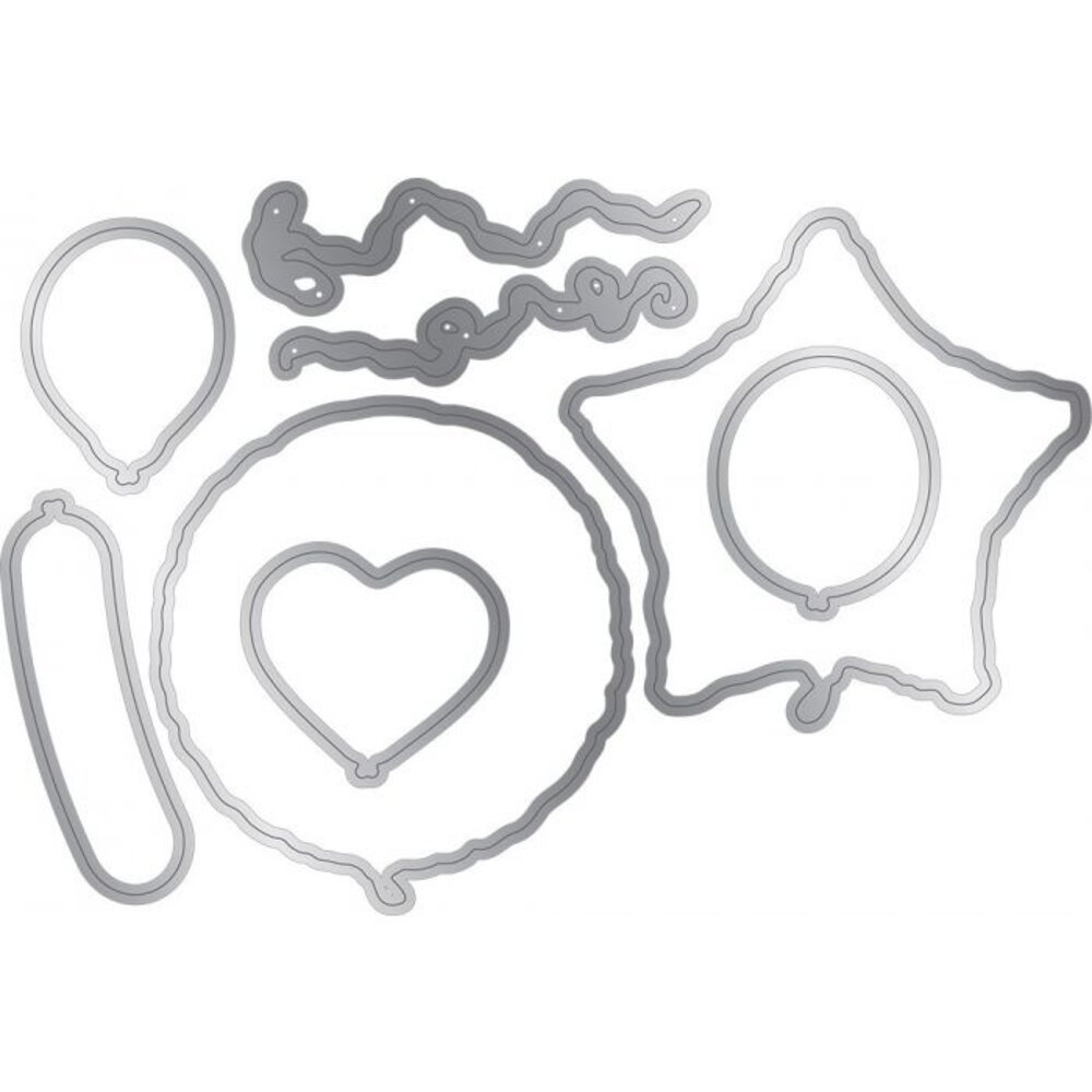 Gemini Balloon Sentiments Stamp & Die (GEM-STD-BSEN) Gemini Balloon Sentiments Stamp & Die (GEM-STD-BSEN)