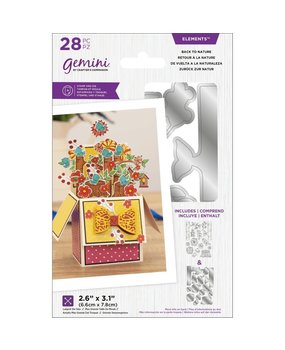 Gemini Back to Nature Stamp & Die (GEM-STD-BTN)