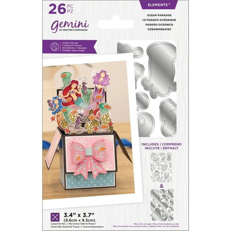 Gemini Ocean Paradise Stamp & Die (GEM-STD-OCP) Gemini Ocean Paradise Stamp & Die (GEM-STD-OCP)