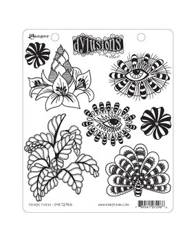 Ranger Dylusions Foliage Fillers Cling Stamps (DYR72966) Ranger Dylusions Foliage Fillers Cling Stamps (DYR72966)