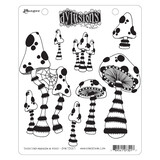 Ranger Dylusions There's Not Mushroom in Here! Cling Stamps (DYR73017)