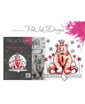 Pink Ink Designs Bear Hugs A5 Clear Stamp Set (P1039) Pink Ink Designs Bear Hugs A5 Clear Stamp Set (P1039)