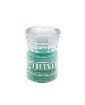 Nuvo Embossing Powder Turquoise Lagoon (616N)