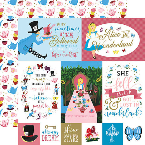 Echo Park Alice in Wonderland No. 2 12x12 Inch Collection Kit (WO214016) Echo Park Alice in Wonderland No. 2 12x12 Inch Collection Kit (WO214016)
