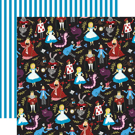 Echo Park Alice in Wonderland No. 2 Inch 6x6 Paper Pad (WO214023)