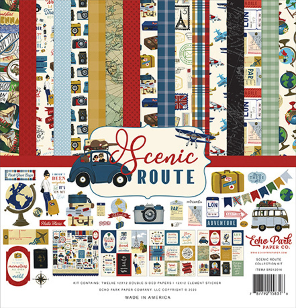 Echo Park Scenic Route 12x12 Inch Collection Kit (SR212016) Echo Park Scenic Route 12x12 Inch Collection Kit (SR212016)