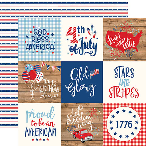 Echo Park America 12x12 Inch Collection Kit (AM213016)