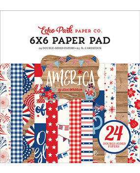 Echo Park America 6x6 Inch Paper Pad (AM213023)