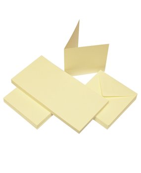 Craft UK Limited Cards & Envelopes 4x4 Inch Ivory (CUK997) Craft UK Limited Cards & Envelopes 4x4 Inch Ivory (CUK997)