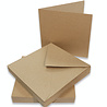 Craft UK Limited Cards & Envelopes 6x6 Inch Kraft (CUK2047) Craft UK Limited Cards & Envelopes 6x6 Inch Kraft (CUK2047)
