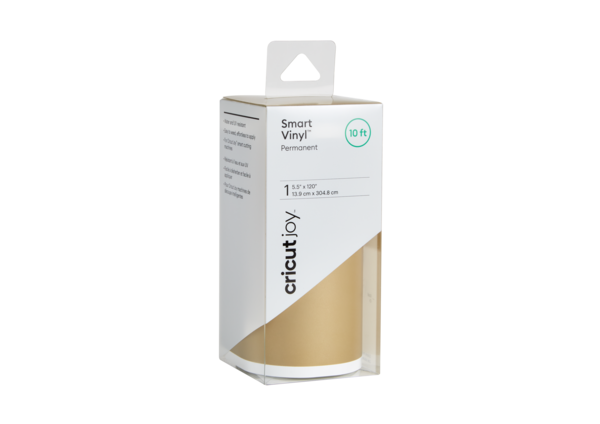 Cricut Joy Smart Vinyl Permanent Value Roll Gold (2007355) Cricut Joy Smart Vinyl Permanent Value Roll Gold (2007355)