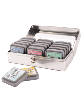 Ranger Tim Holtz Distress Ink Pad Storage Tin (TDA68075) Ranger Tim Holtz Distress Ink Pad Storage Tin (TDA68075)