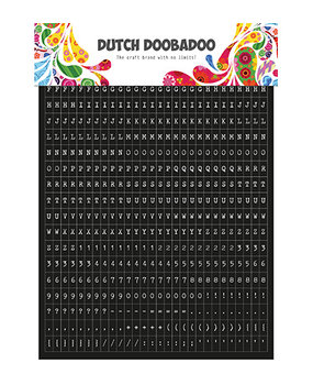 Dutch Doobadoo Sticker A5 Tekst (491.200.002) Dutch Doobadoo Sticker A5 Tekst (491.200.002)