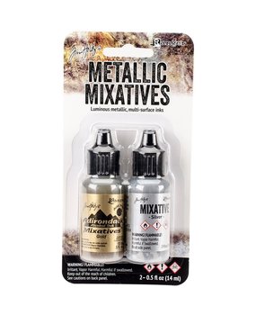 Ranger Tim Holtz Alcohol Ink Metallic Mixatives (15TIM21247) Ranger Tim Holtz Alcohol Ink Metallic Mixatives (15TIM21247)