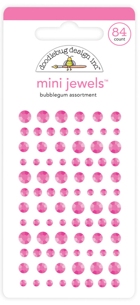 Doodlebug Design Inc. Bubblegum Mini Jewels (84pcs) (6715) Doodlebug Design Inc. Bubblegum Mini Jewels (84pcs) (6715)