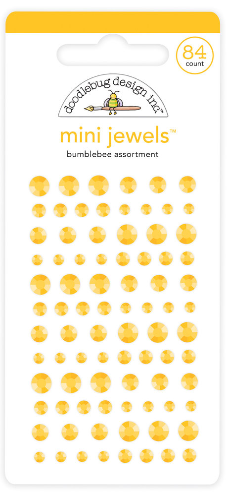 Doodlebug Design Inc. Bumblebee Mini Jewels (84pcs) (6718)