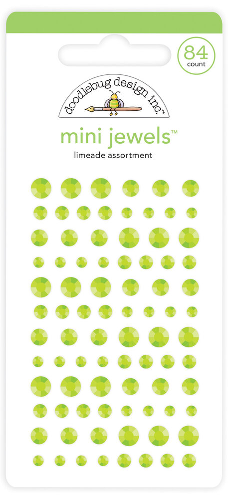 Doodlebug Design Inc. Limeade Mini Jewels (84pcs) (6719) Doodlebug Design Inc. Limeade Mini Jewels (84pcs) (6719)