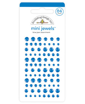 Doodlebug Design Inc. Blue Jean Mini Jewels (84pcs) (6721) Doodlebug Design Inc. Blue Jean Mini Jewels (84pcs) (6721)