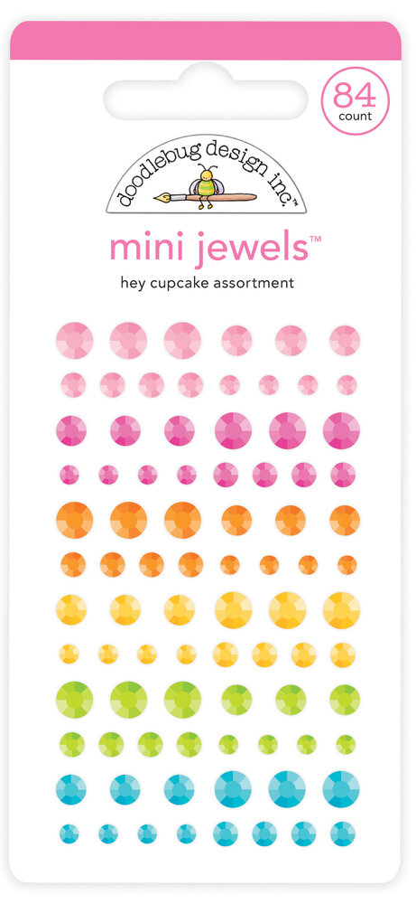 Doodlebug Design Inc. Hey Cupcake Assortment Mini Jewels (84pcs) (6726) Doodlebug Design Inc. Hey Cupcake Assortment Mini Jewels (84pcs) (6726)
