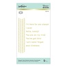 Spellbinders Elegant Twist Glimmer Borders & Sentiments Hot Foil Plates (GLP-176) Spellbinders Elegant Twist Glimmer Borders & Sentiments Hot Foil Plates (GLP-176)