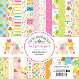 Doodlebug Design Inc. Hey Cupcake 6x6 Inch Paper Pad (6688)