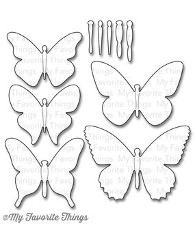 My Favorite Things Die-namics Flutter Of Butterflies Solid (MFT-703) My Favorite Things Die-namics Flutter Of Butterflies Solid (MFT-703)