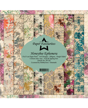 Paper Favourites Honeybee Ephemera 6x6 Inch Paper Pack (PF128) Paper Favourites Honeybee Ephemera 6x6 Inch Paper Pack (PF128)