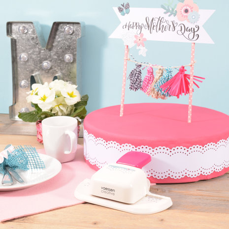 Vaessen Creative Randpons Diepe Rand Doily (21486-003) Vaessen Creative Randpons Diepe Rand Doily (21486-003)