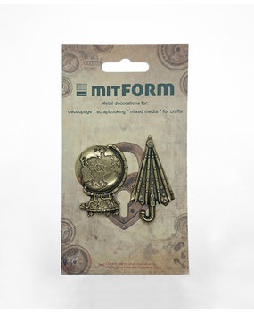 Mitform Travel 2 Metal Embellishments (MITS050)