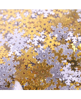Simply Creative Snowflake Sequins (20g) (SCSEQ007X19) Simply Creative Snowflake Sequins (20g) (SCSEQ007X19)