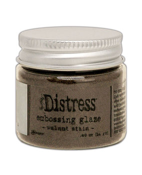 Ranger Tim Holtz® Distress Embossing Glaze Walnut Stain (TDE71044) Ranger Tim Holtz® Distress Embossing Glaze Walnut Stain (TDE71044)