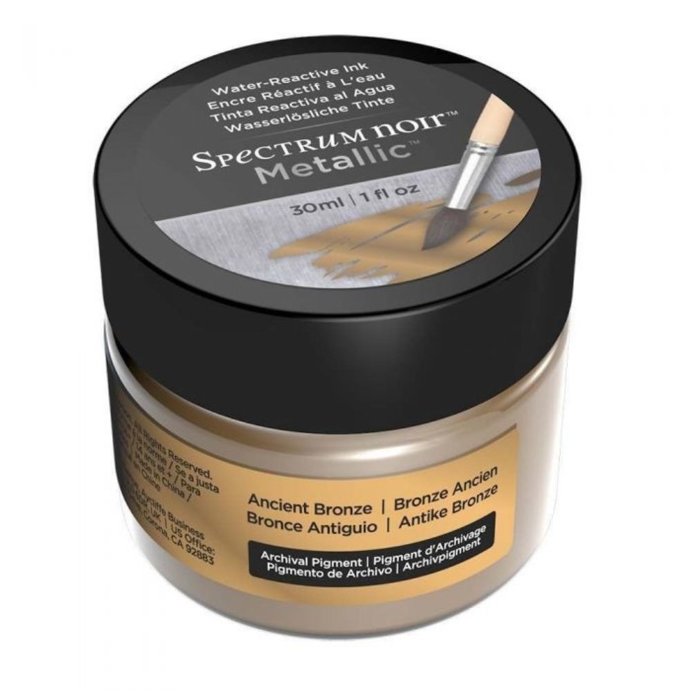 Spectrum Noir Metallic Liquid Ink Rich Metallics 30ml (4pcs) (SN-META-LI30-RMET4) Spectrum Noir Metallic Liquid Ink Rich Metallics 30ml (4pcs) (SN-META-LI30-RMET4)