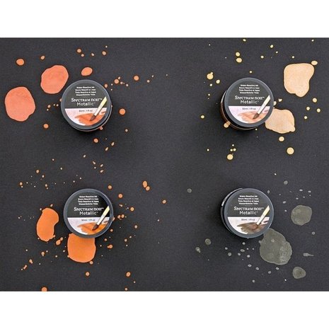 Spectrum Noir Metallic Liquid Ink Vintage Metallics 30ml (4pcs) (SN-META-LI30-VMET4) Spectrum Noir Metallic Liquid Ink Vintage Metallics 30ml (4pcs) (SN-META-LI30-VMET4)