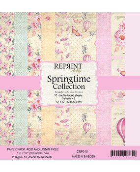Reprint Springtime Collection 12x12 Inch Paper Pack (CRP015)