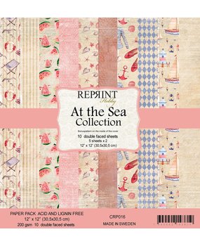 Reprint At the Sea Collection 12x12 Inch Paper Pack (CRP016) Reprint At the Sea Collection 12x12 Inch Paper Pack (CRP016)