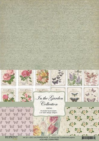Reprint In the Garden Collection A4 Paper Pack (RBP003) Reprint In the Garden Collection A4 Paper Pack (RBP003)